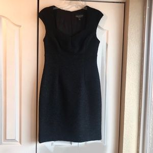 Black Fitted Work Dress